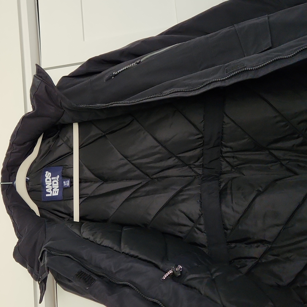 Lands End Insulated Stadium Squall Coat Gem